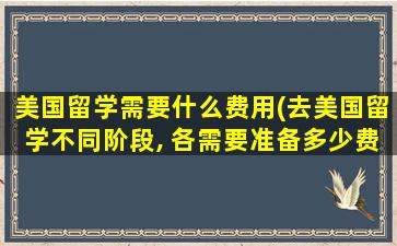 美国留学需要什么费用(去美国留学不同阶段, 各需要准备多少费用-)